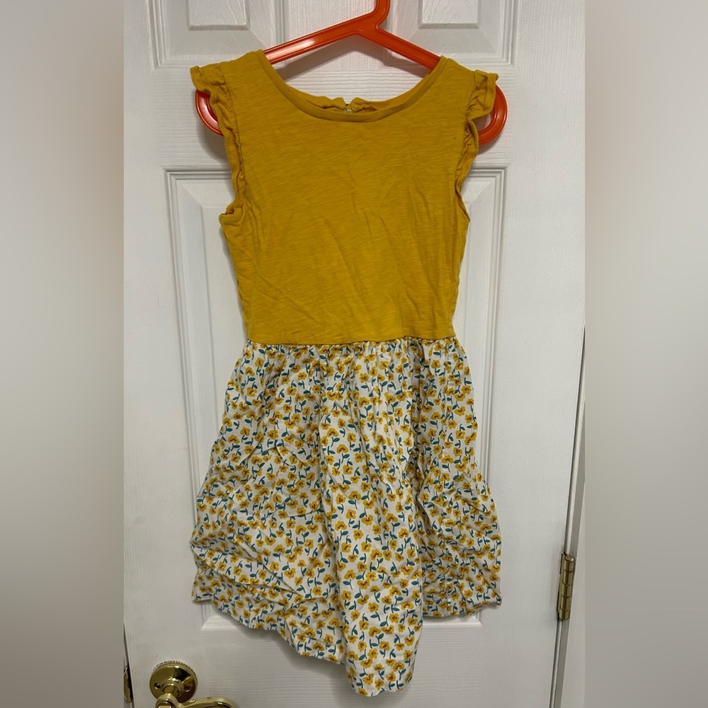 Carter’s Yellow Floral Dress - Size 8